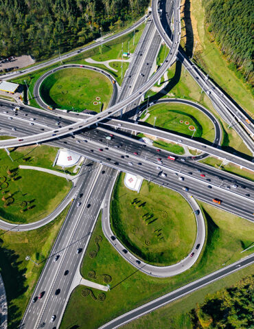 imagen aérrea ciudad sostenible